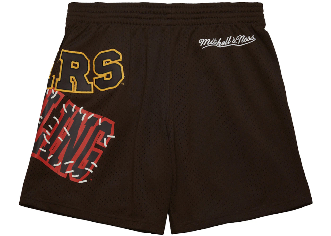 Travis Scott x Mitchell & Ness Grambling Tigers Basketball Shorts Brown