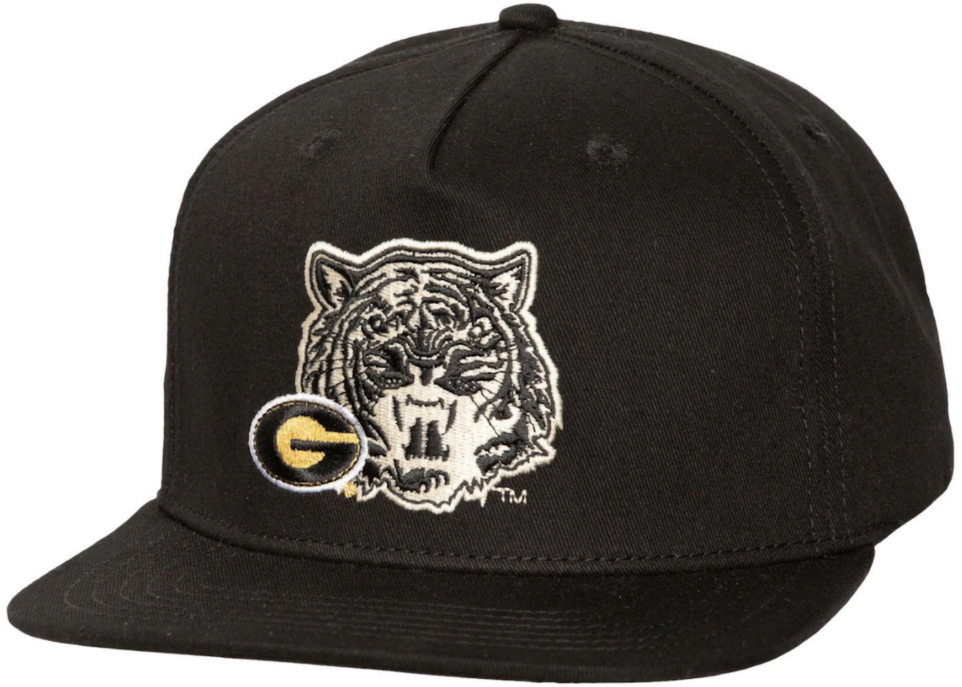 Travis Scott x Mitchell & Ness Grambling Tigers Snapback Hat Black