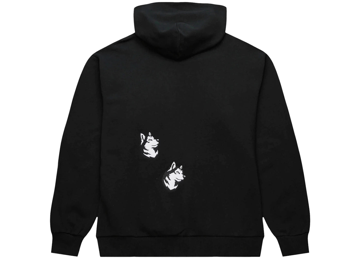 Travis Scott x Mitchell & Ness Northeastern Huskies Overlap Pullover Hoodie Black