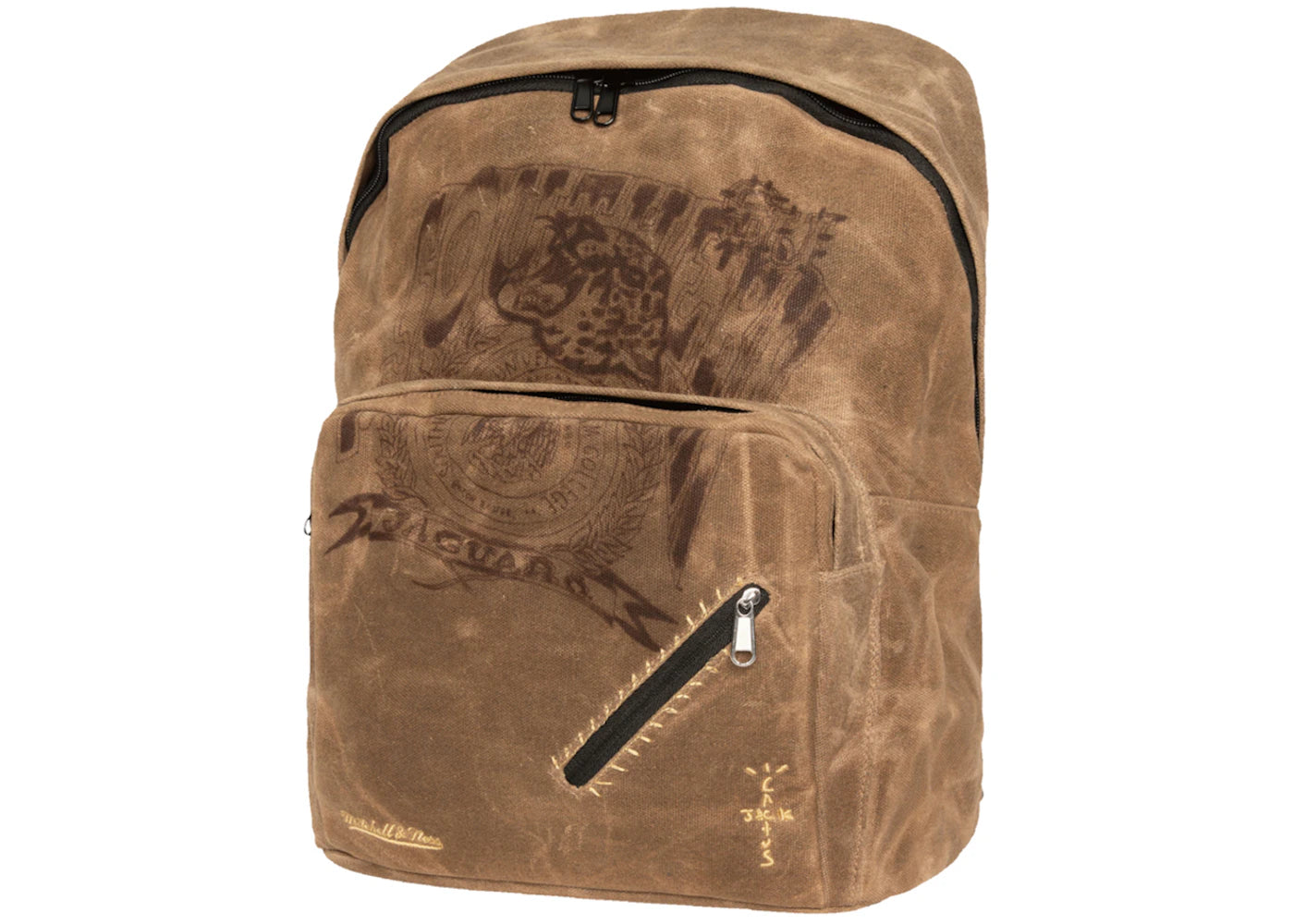 Travis Scott x Mitchell & Ness Southern University Jaguars Backpack Brown