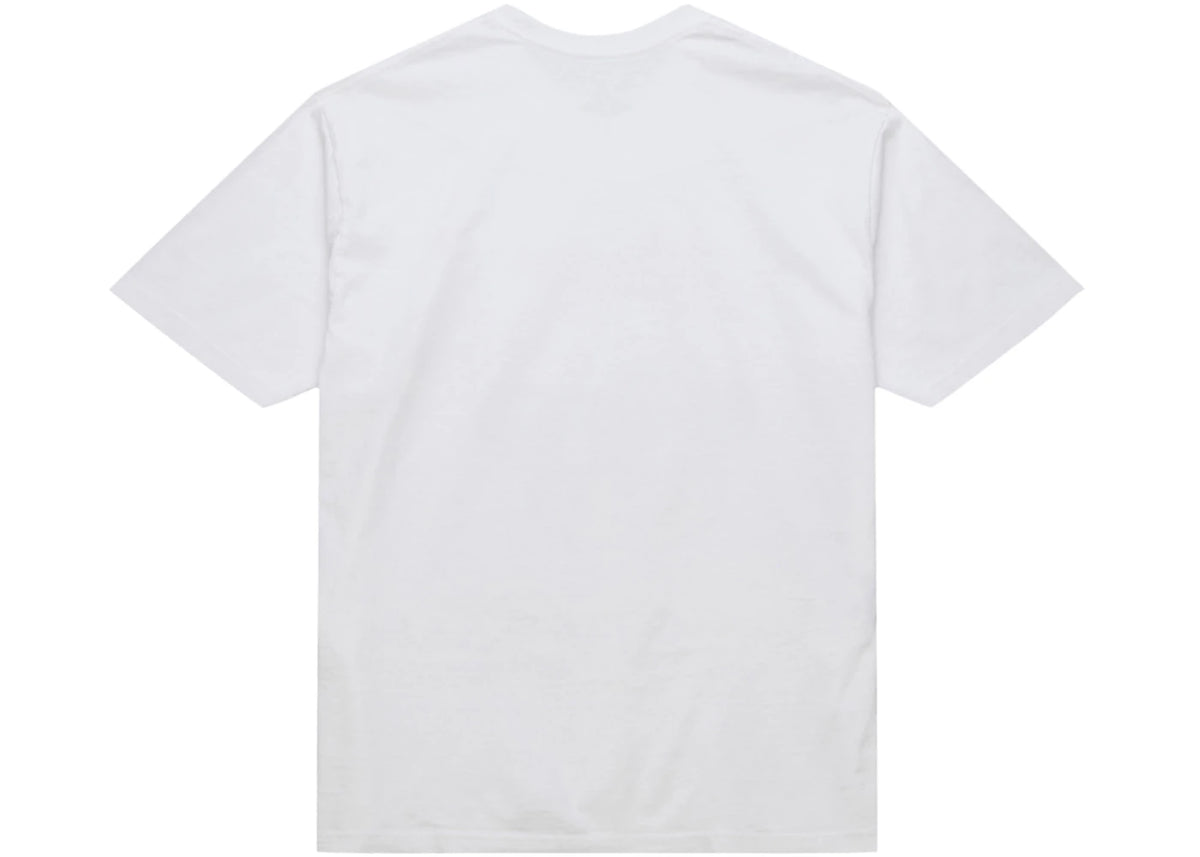 Travis Scott x Mitchell & Ness Texas Longhorns Hand-Drawn T-Shirt White