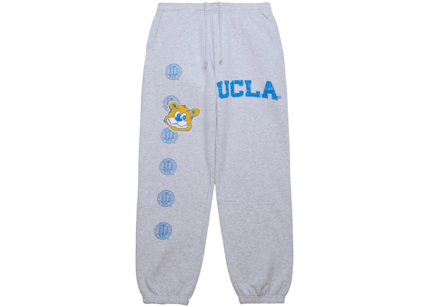 Travis Scott x Mitchell & Ness UCLA Bruins Classic Sweatpants Heather Gray