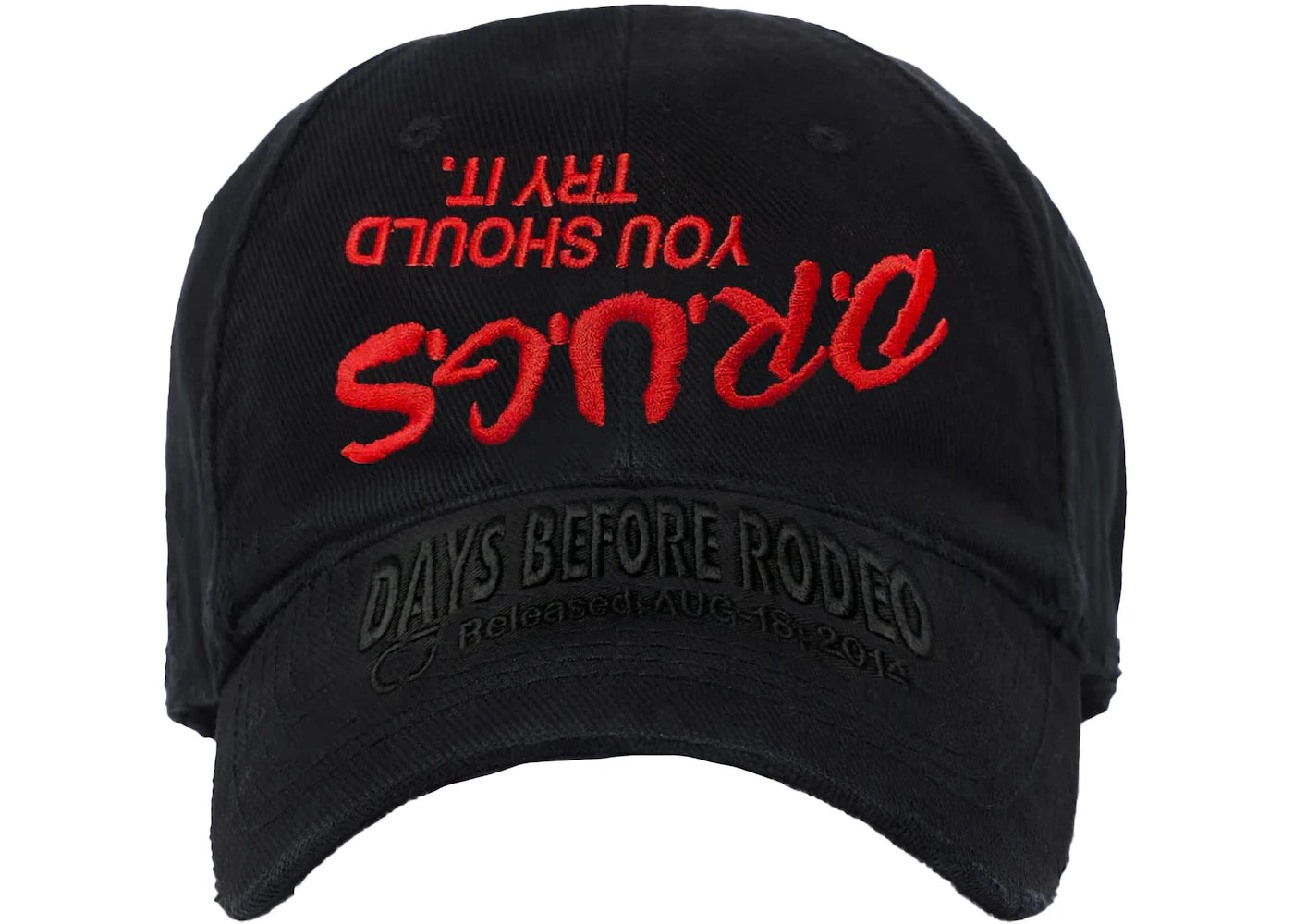 Travis Scott x Sp5der Cap Black