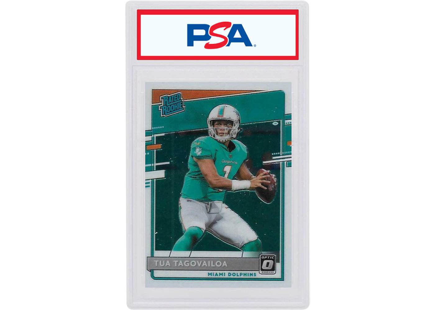 Tua Tagovailoa 2020 Panini Donruss Optic Rookie #152 (PSA or BGS Graded)