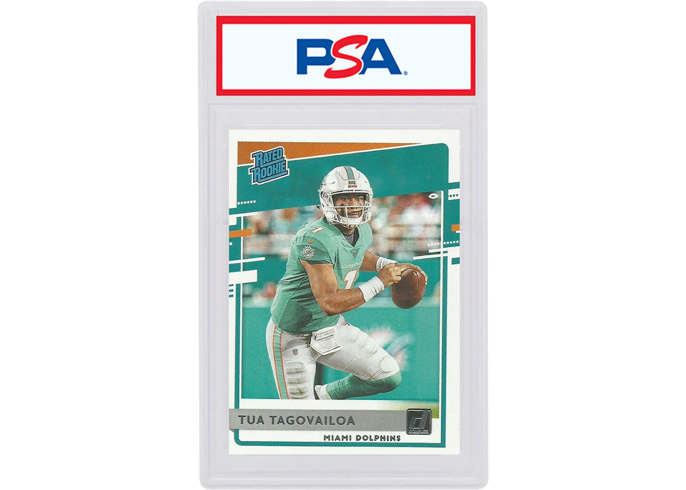 Tua Tagovailoa 2020 Panini Donruss Rookie #302 (PSA or BGS Graded)