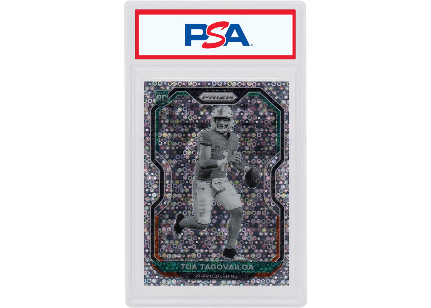 Tua Tagovailoa 2020 Panini Prizm Rookie Variation No Huddle #339 (PSA or BGS Graded)