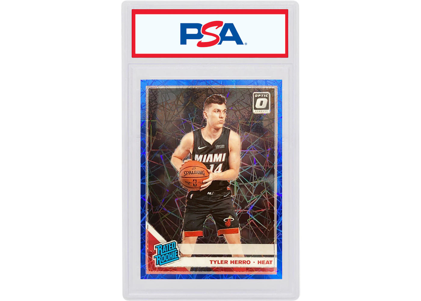 Tyler Herro 2019 Donruss Optic Blue Velocity Rookie #172 (PSA or BGS Graded)
