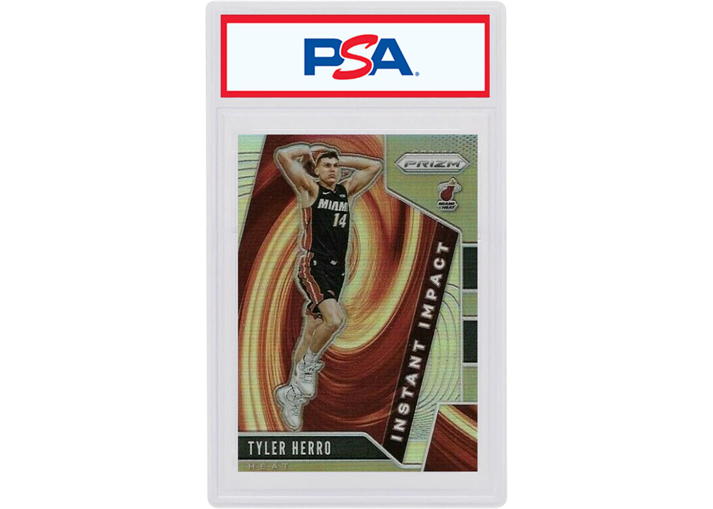 Tyler Herro 2019 Panini Prizm Instant Impact Rookie Silver #1 (PSA or BGS Graded)