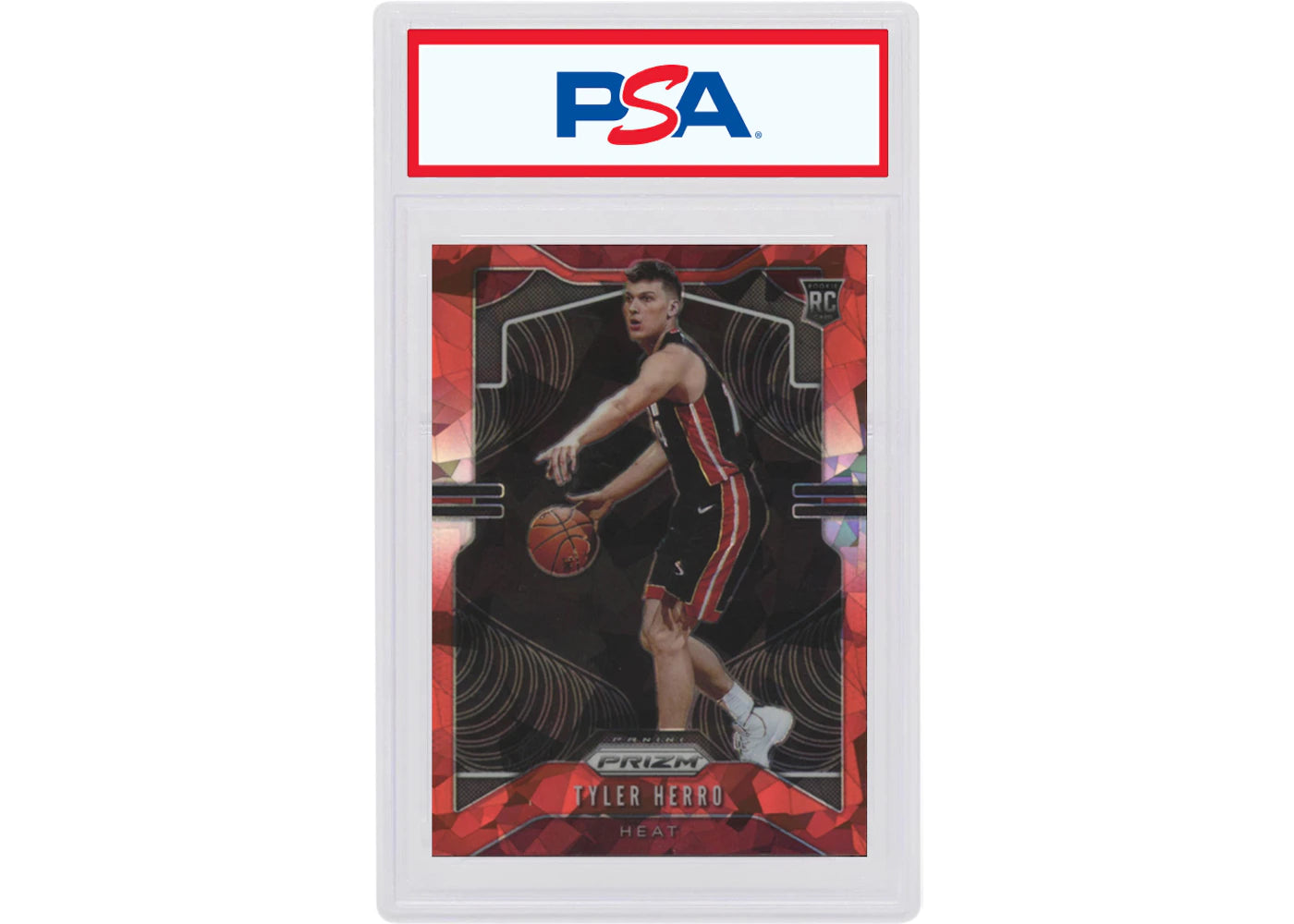 Tyler Herro 2019 Panini Prizm Rookie Red Ice #259 (PSA or BGS Graded)