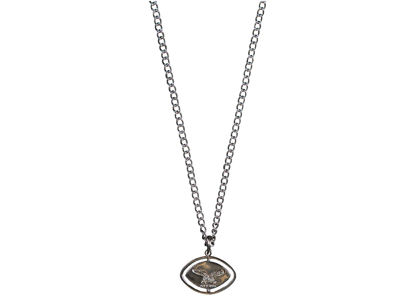 Tyler, The Creator Golf Wang x NFL Eagles Spinning Football Necklace Multicolor