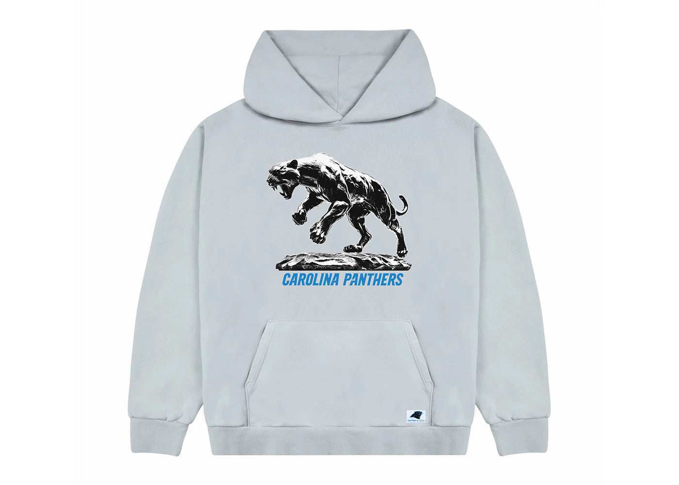 Tyler, The Creator Golf Wang x NFL Panthers Cutout Hoodie Grey