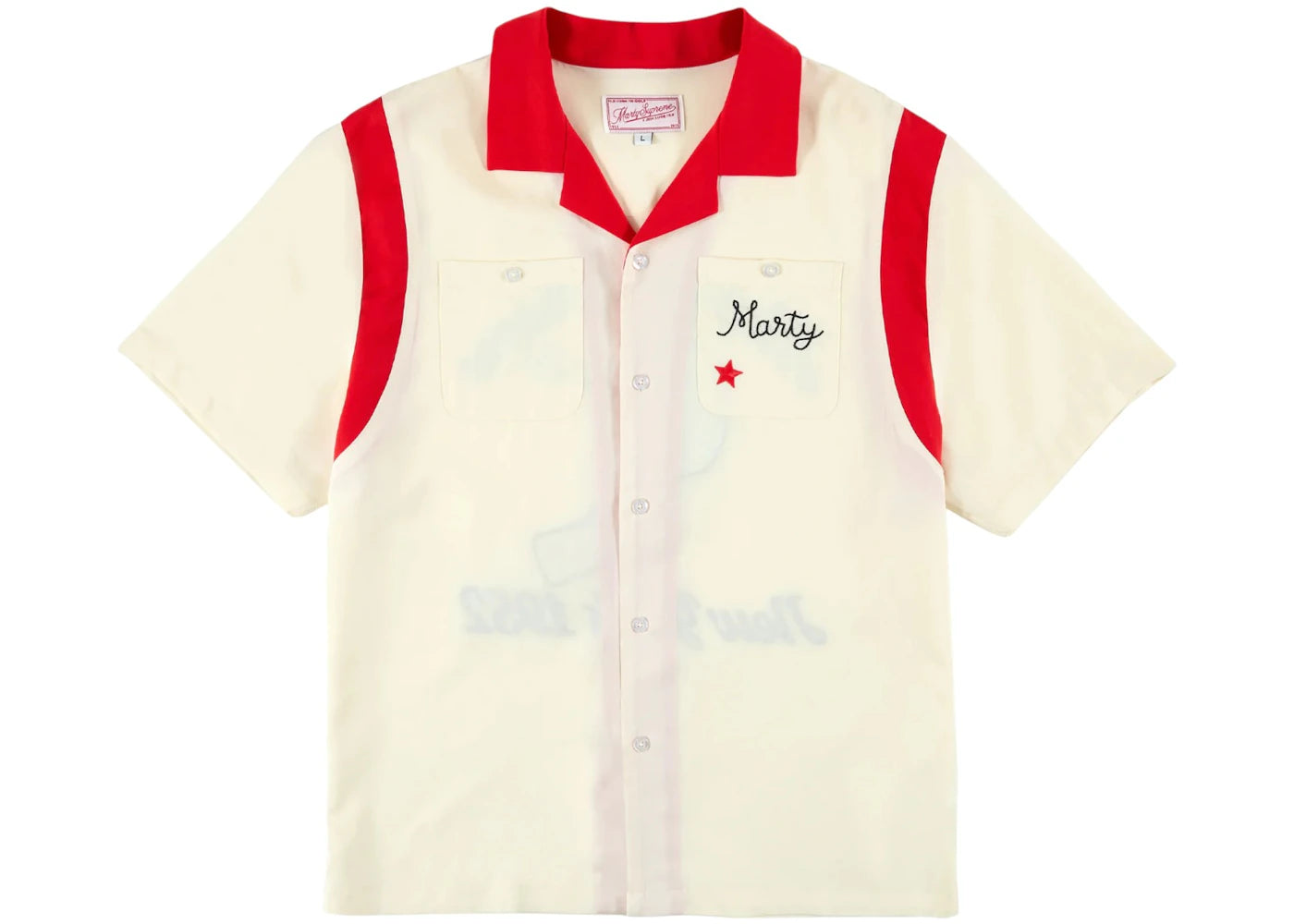 Golf Wang x Marty Supreme Button Up T-shirt White