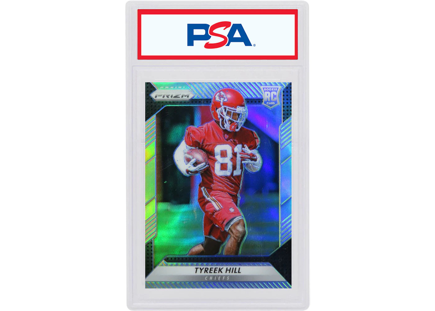 Tyreek Hill 2016 Panini Prizm Rookie #296 (PSA or BGS Graded)