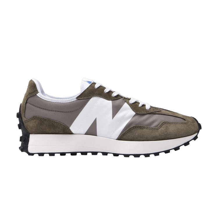 New Balance 327 Khaki White