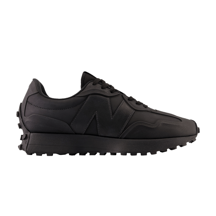 New Balance 327 Triple Black Nubuck