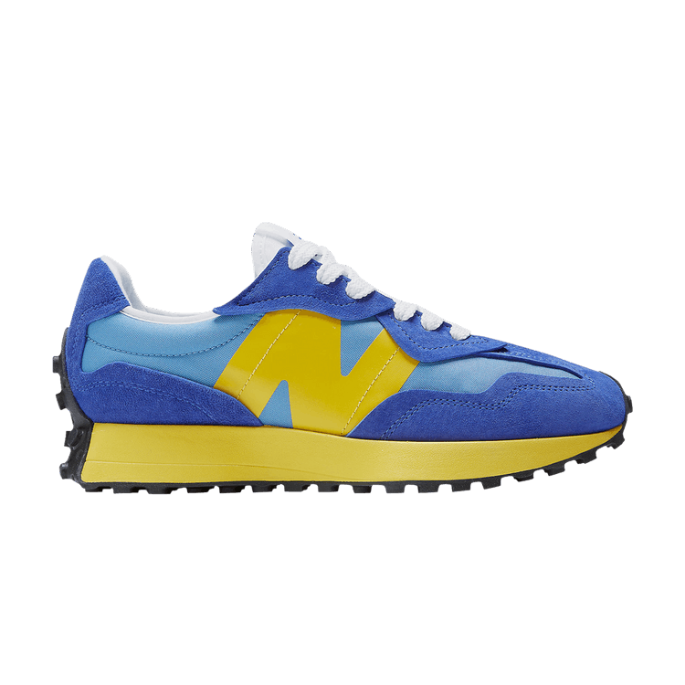 New Balance 327 Warped Essentials Marine Blue Yellow