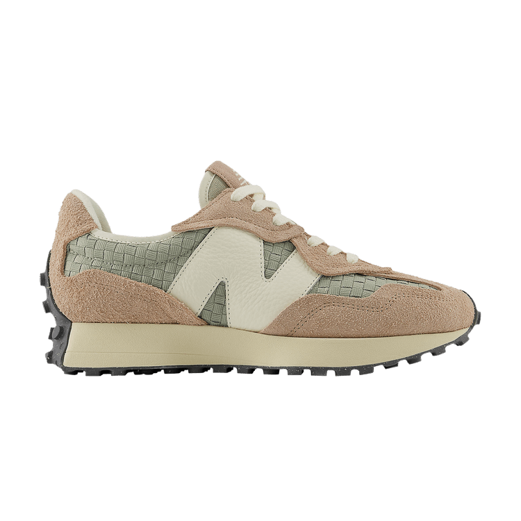 New Balance 327 Woven Flat Taupe Olivine