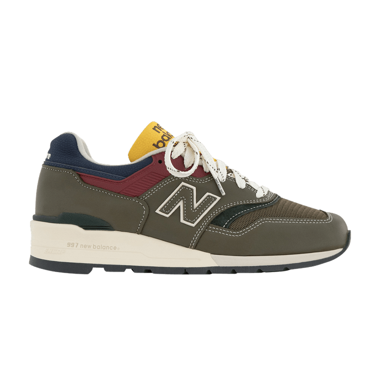 New Balance 997 MiUSA Aimé Leon Dore Dark Moss Angora