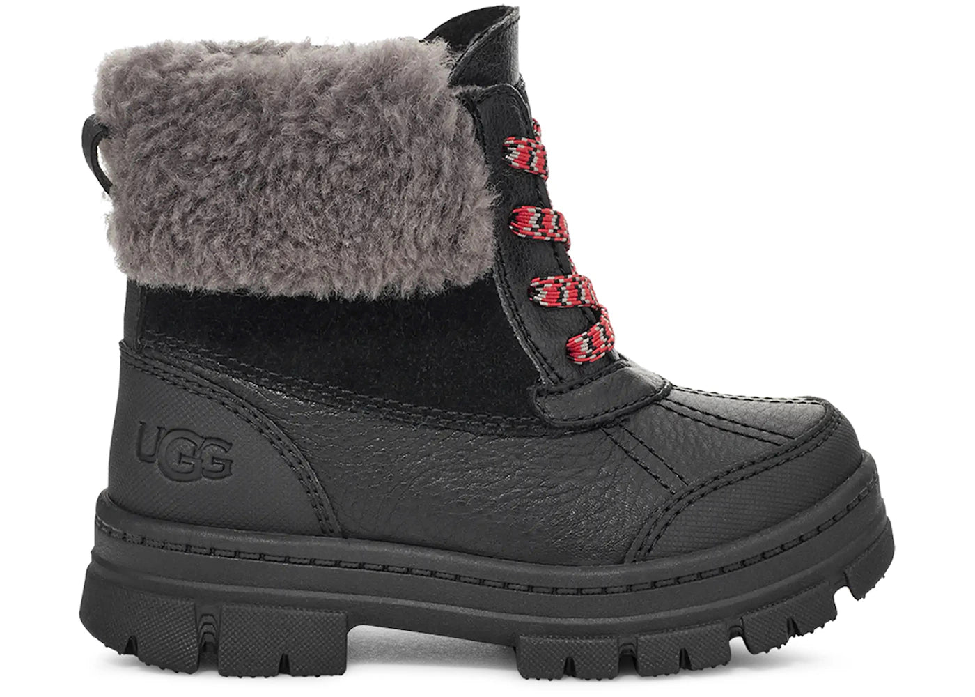 UGG Ashton Addie Boot Black (Toddler)