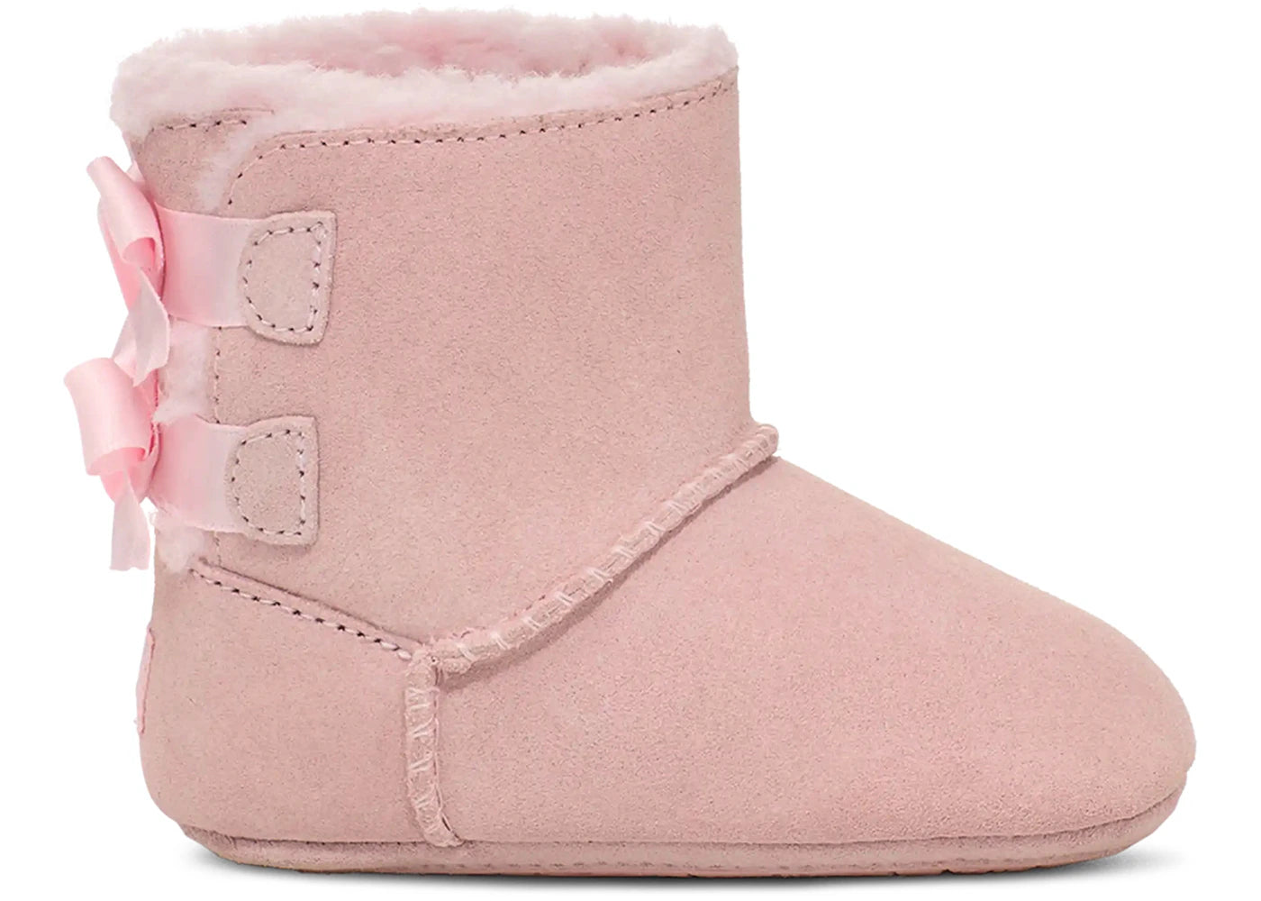 UGG Baby Bailey Bow Boot Seashell Pink (Infant)