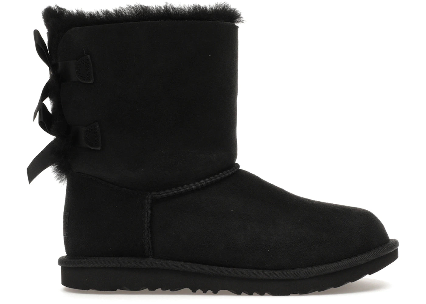 UGG Bailey Bow II Boot Black (Kids)