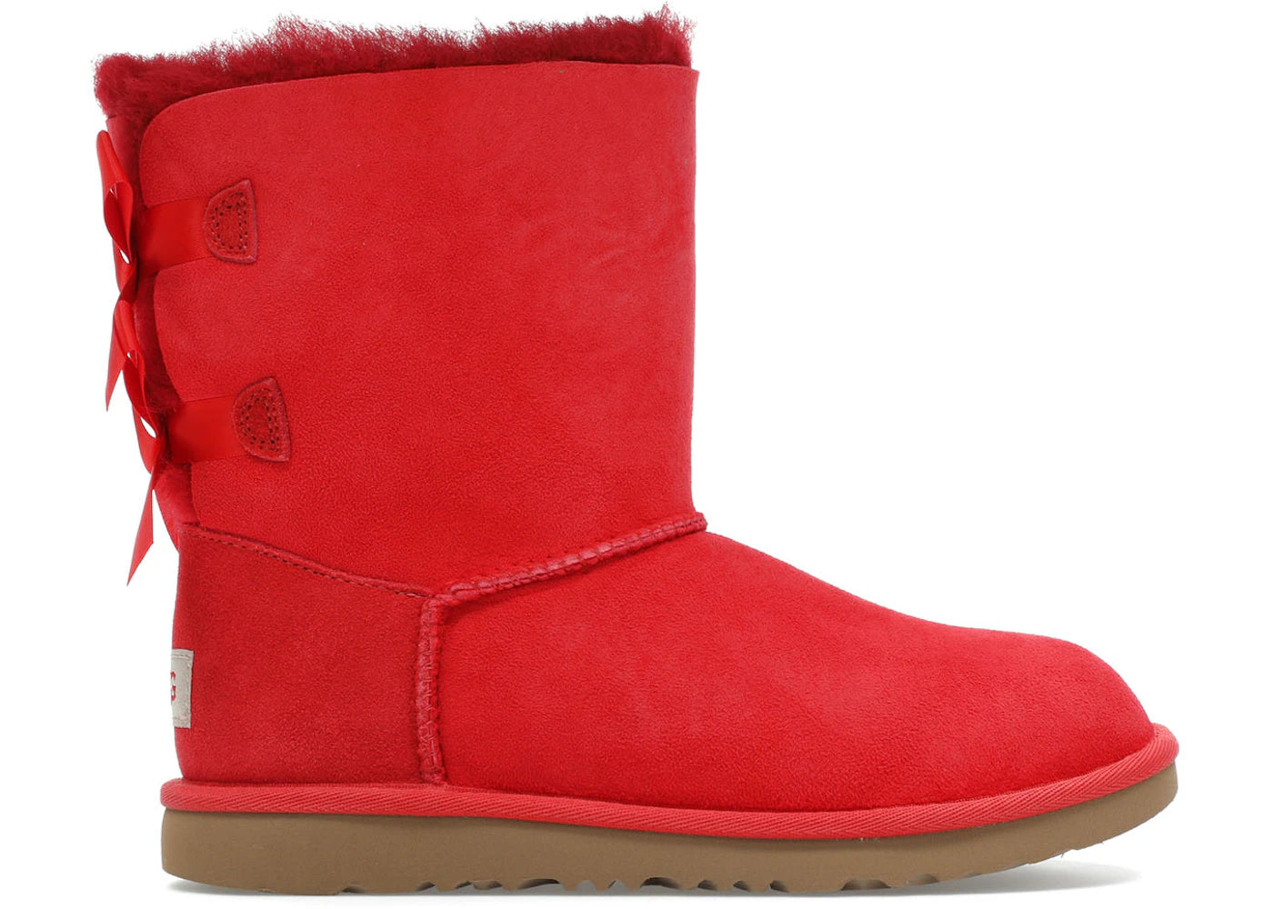 UGG Bailey Bow II Boot Ribbon Red (Kids)