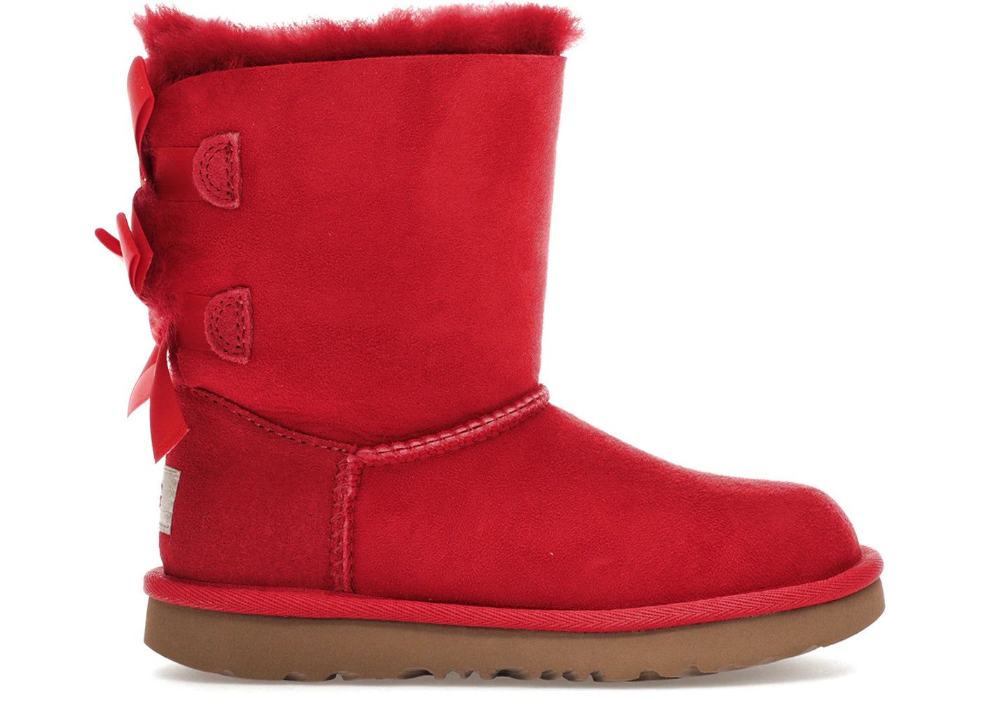 UGG Bailey Bow II Boot Ribbon Red (Toddler)