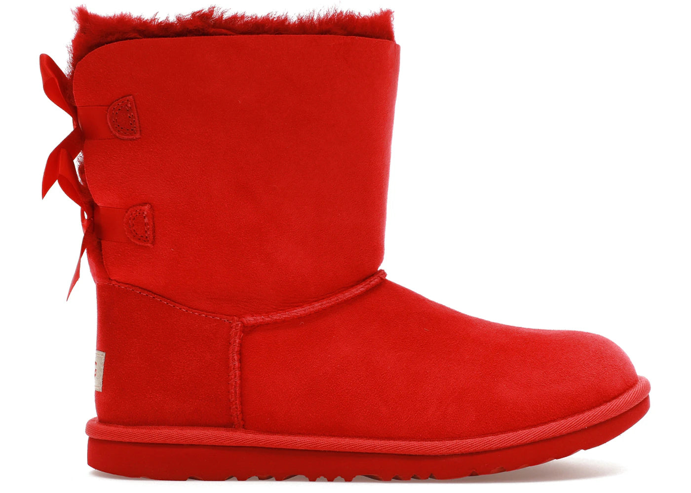 UGG Bailey Bow II Boot Samba Red (Kids)