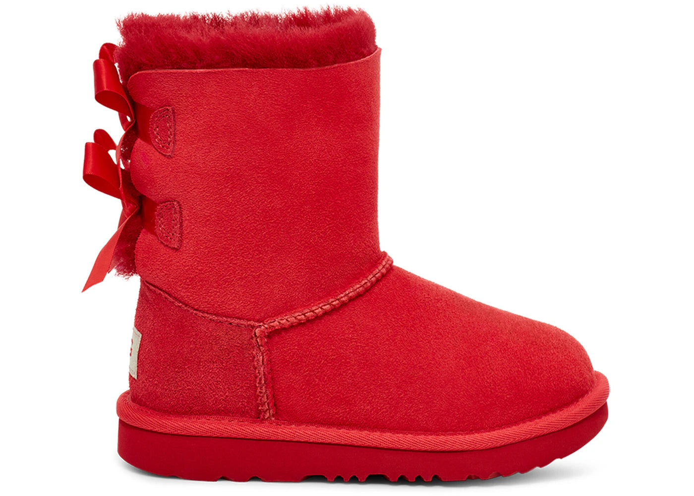 UGG Bailey Bow II Boot Samba Red (Toddler)