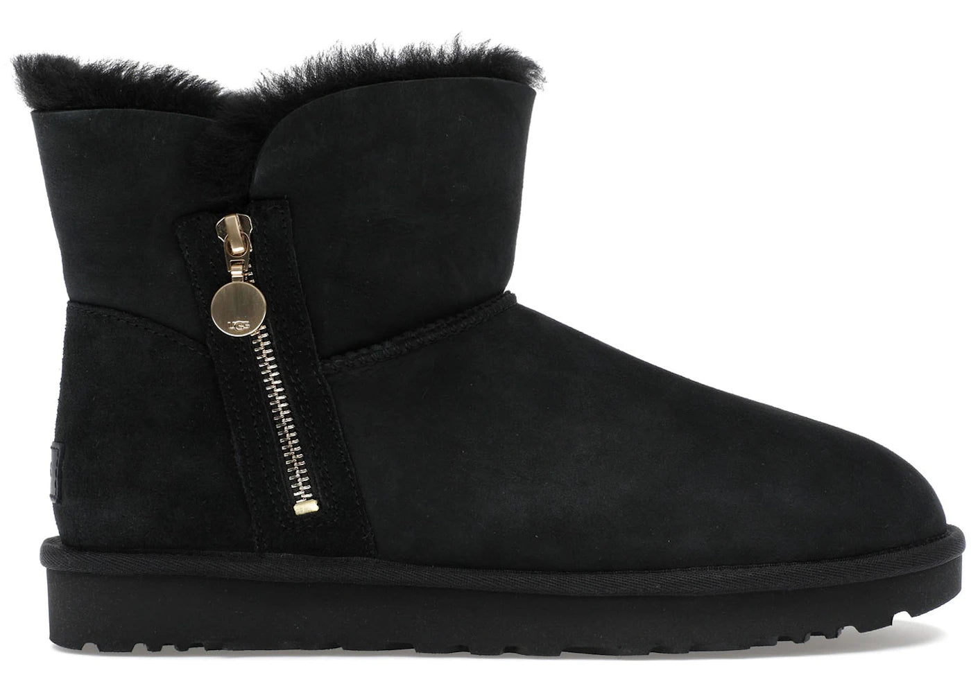 UGG Bailey Zip Mini Boot Black (Women's)