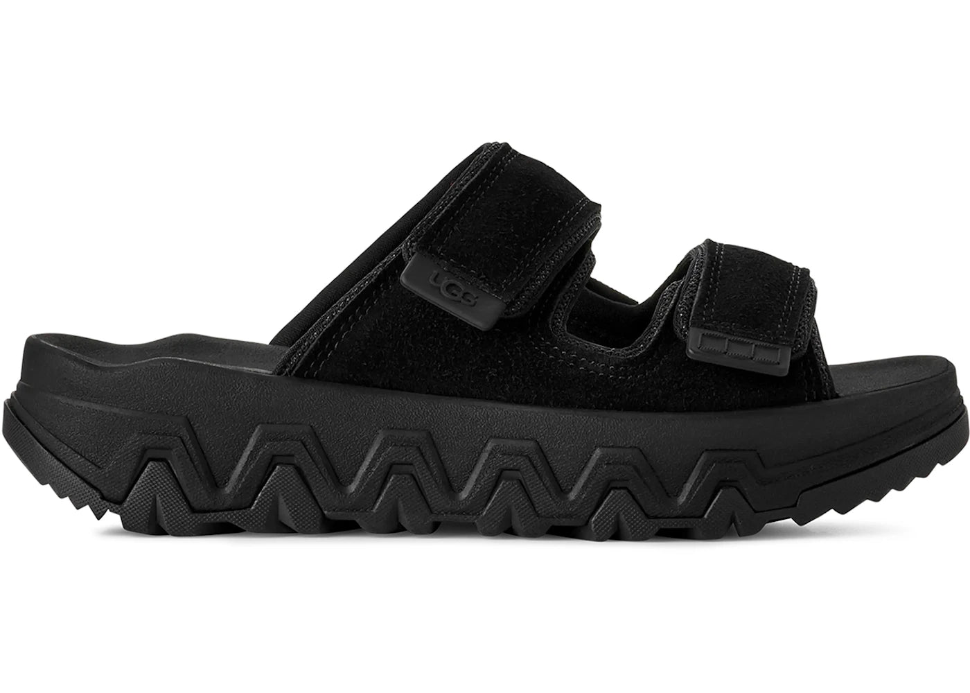 UGG CapTrail Strap Slide Black (Women's)