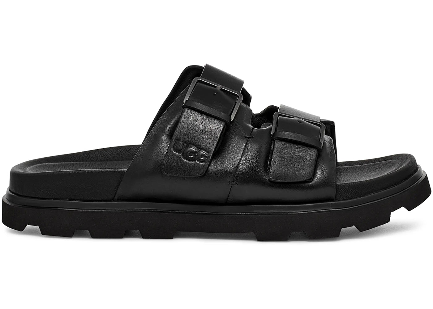 UGG Capitola Buckle Slide Sandal Black