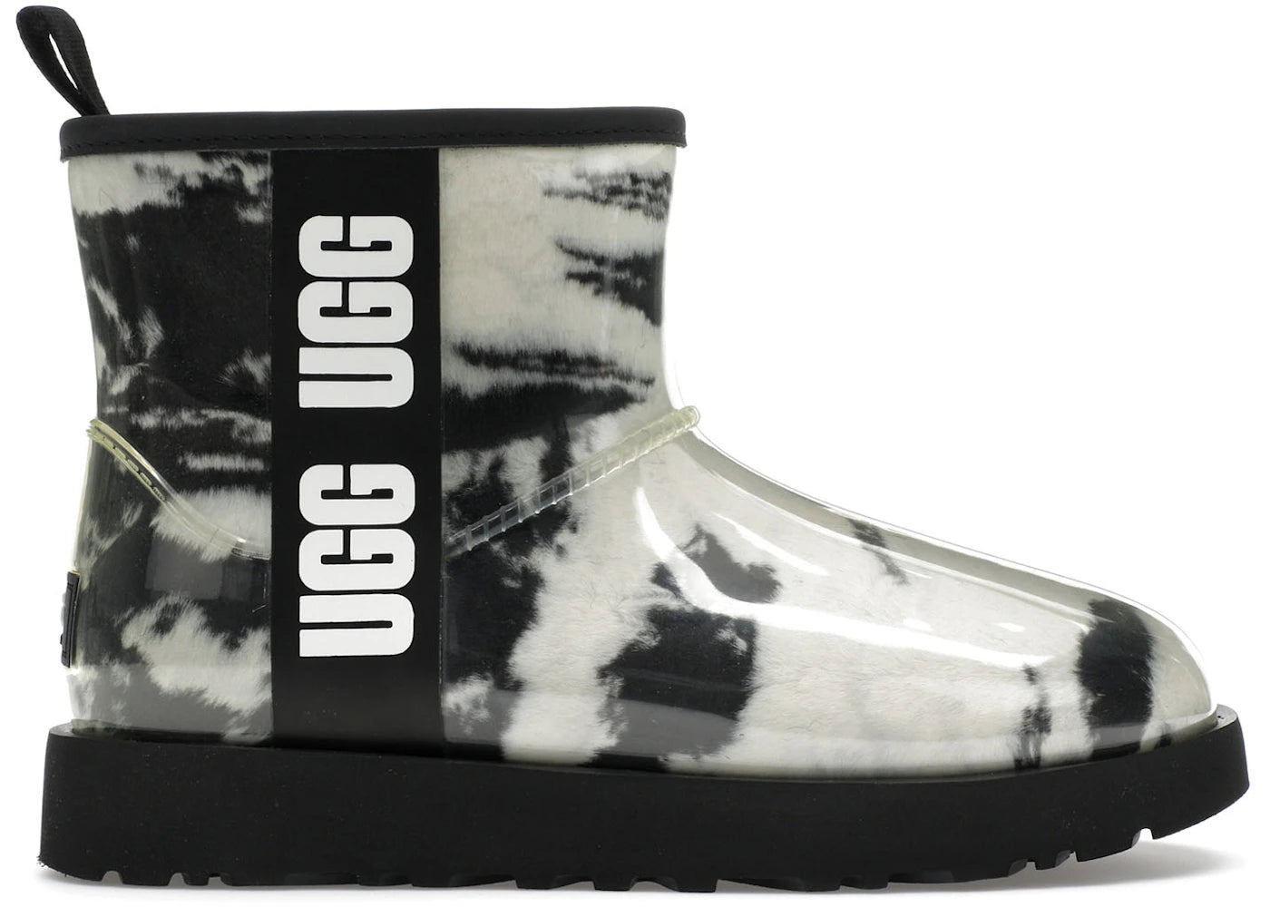 UGG Classic Clear Mini Boot Marble White Black (Women's)