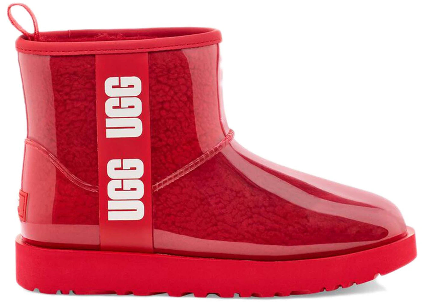 UGG Classic Clear Mini Boot Ribbon Red (Women's)