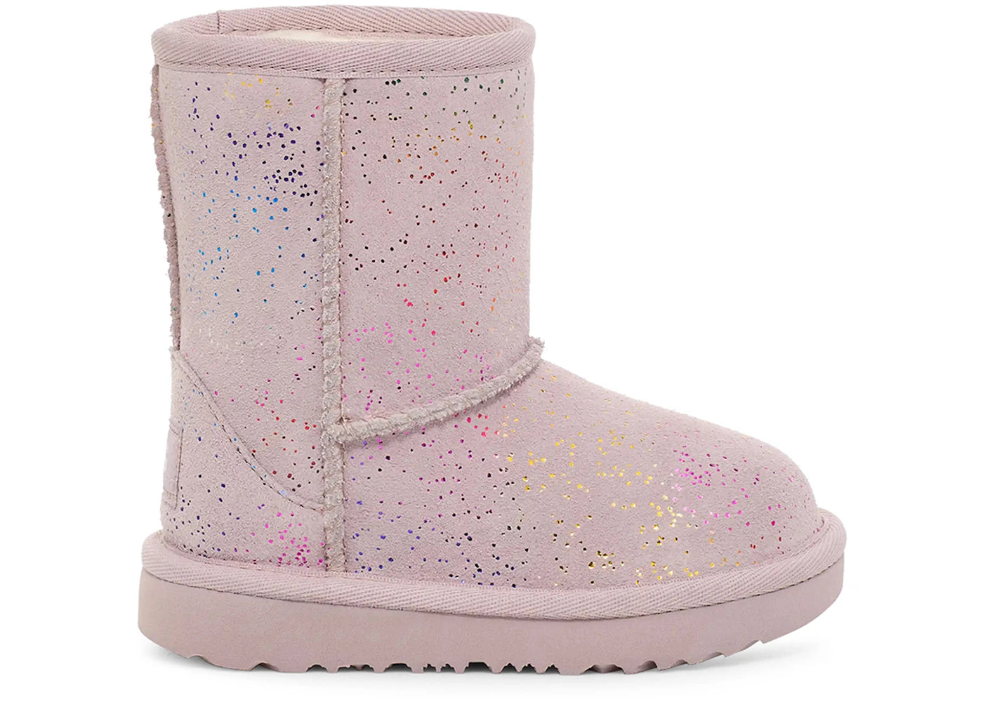 UGG Classic II Shimmer Sky Boot Pale Smoke Rainbow Metallic (Toddler)