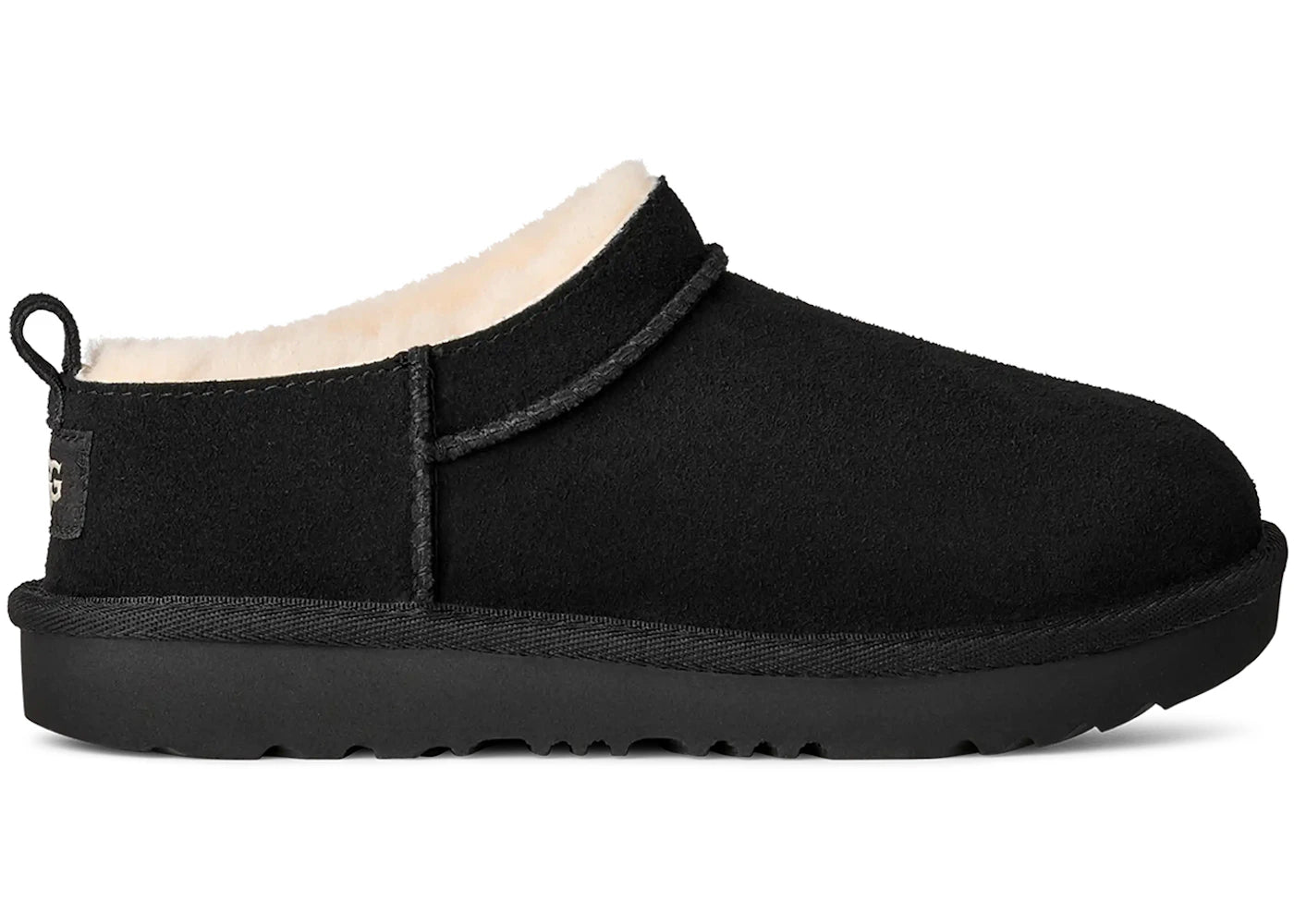 UGG Classic Micro Slipper Black (Kids)