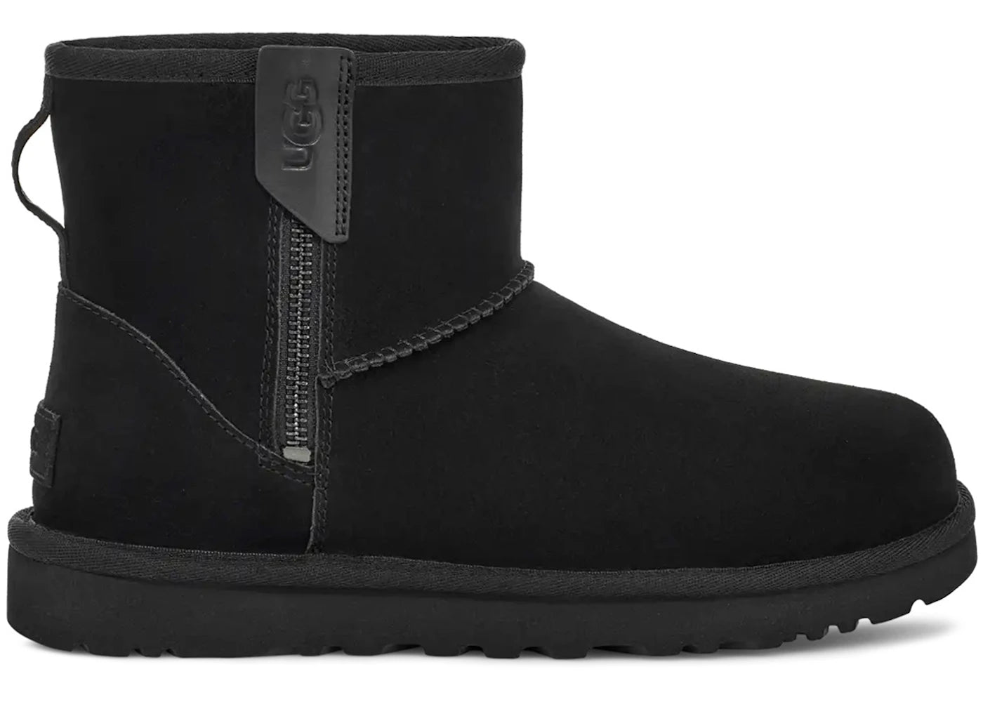 UGG Classic Mini Bailey Zip Boot Black (Women's)