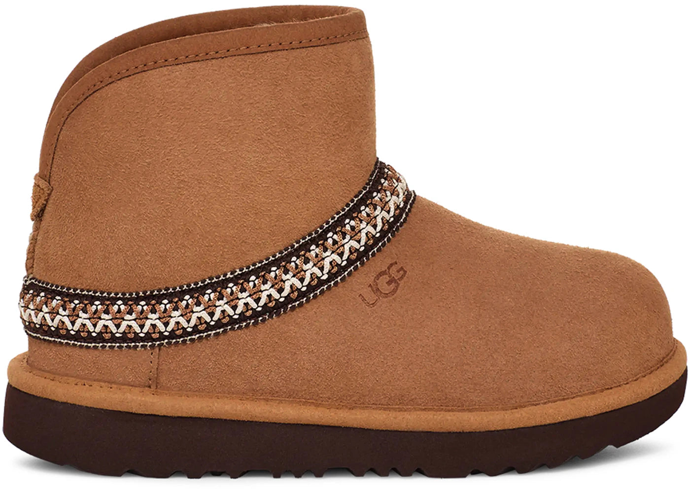 UGG Classic Mini Crescent Boot Chestnut (Toddler)