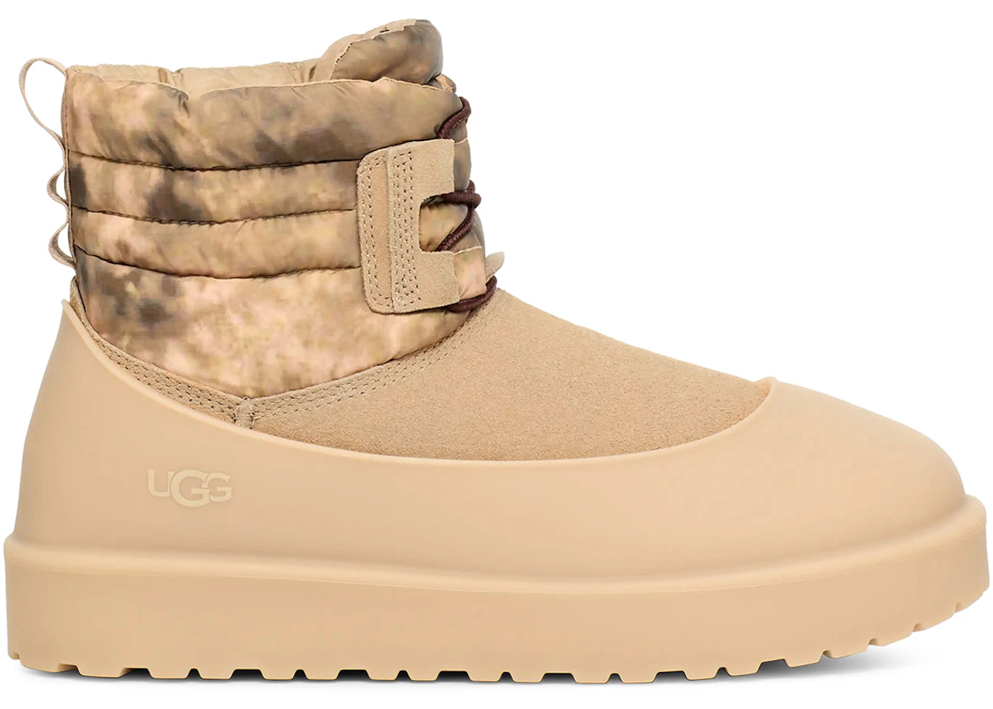 UGG Classic Mini Lace WEA Smokescreen Boot Mustard Seed