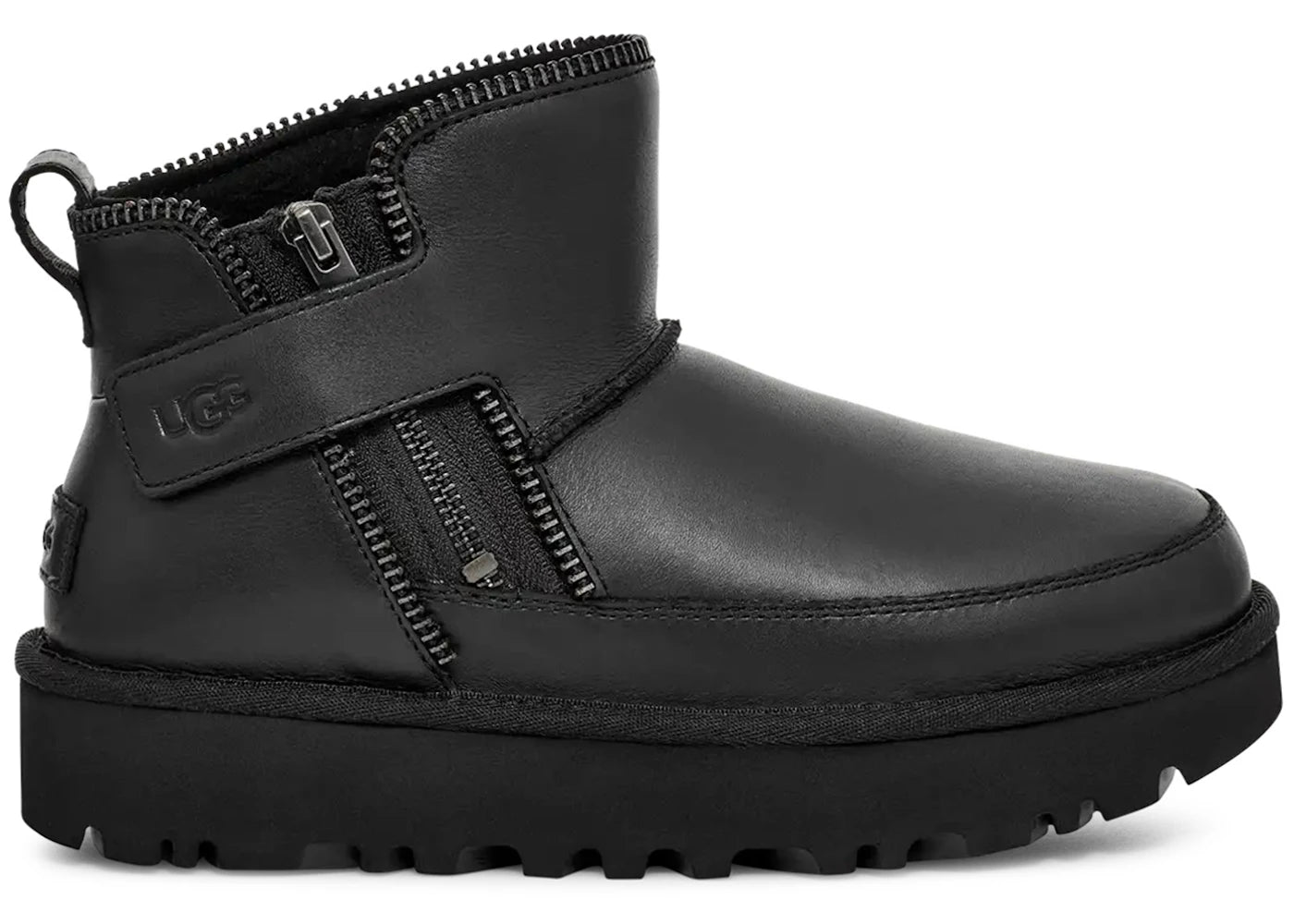 UGG Classic Mini Moto Boot Black (Women's)