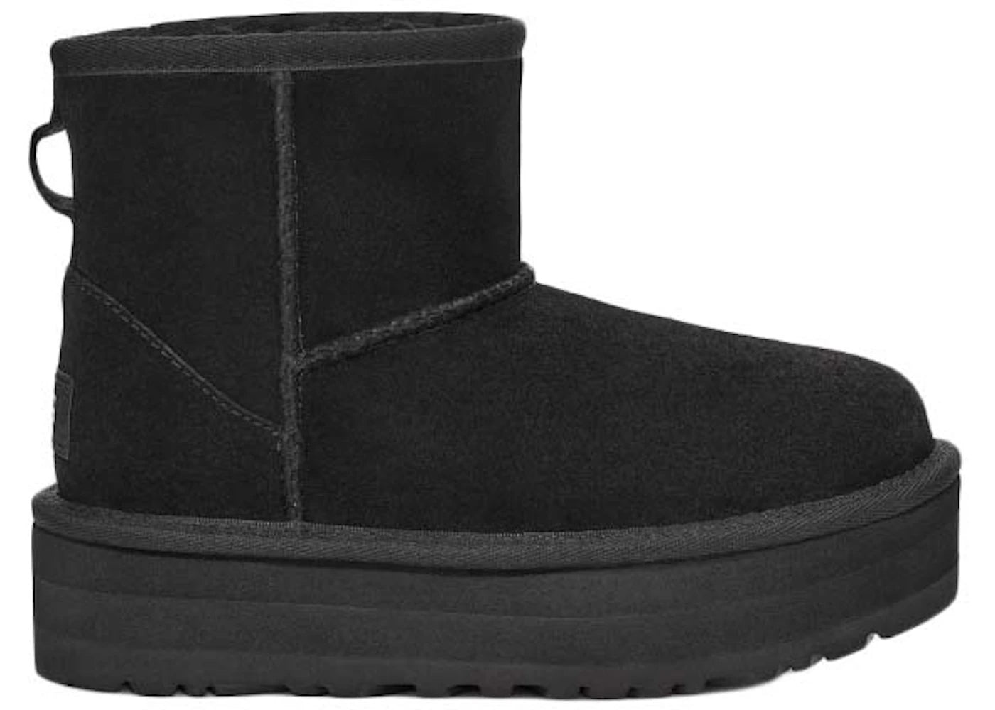 UGG Classic Mini Platform Boot Black (Kids)