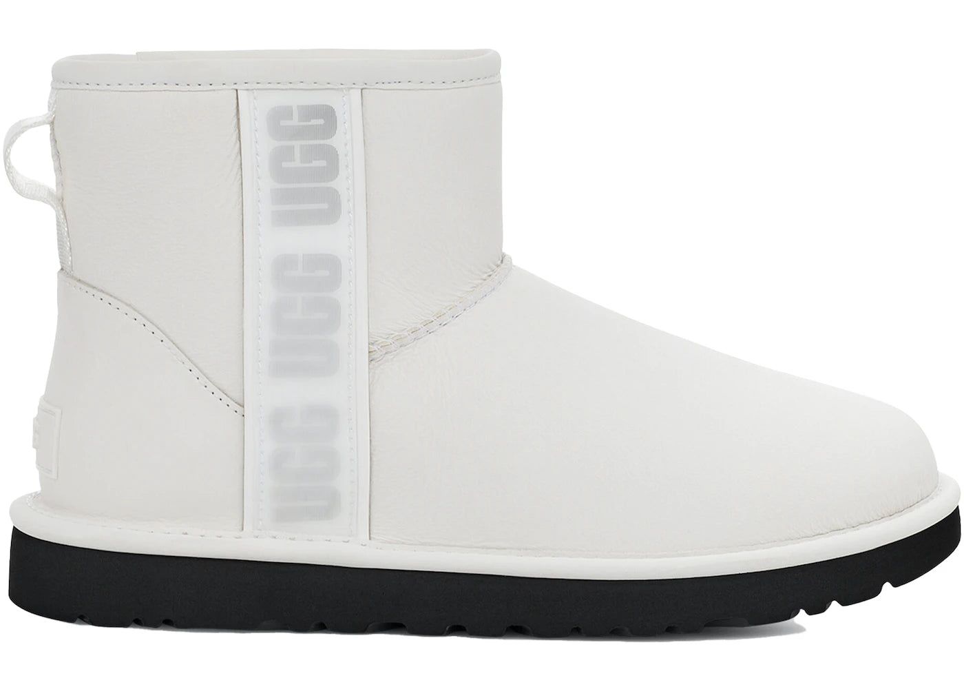 UGG Classic Mini Side Logo Boot Ultra Matte White (Women's)