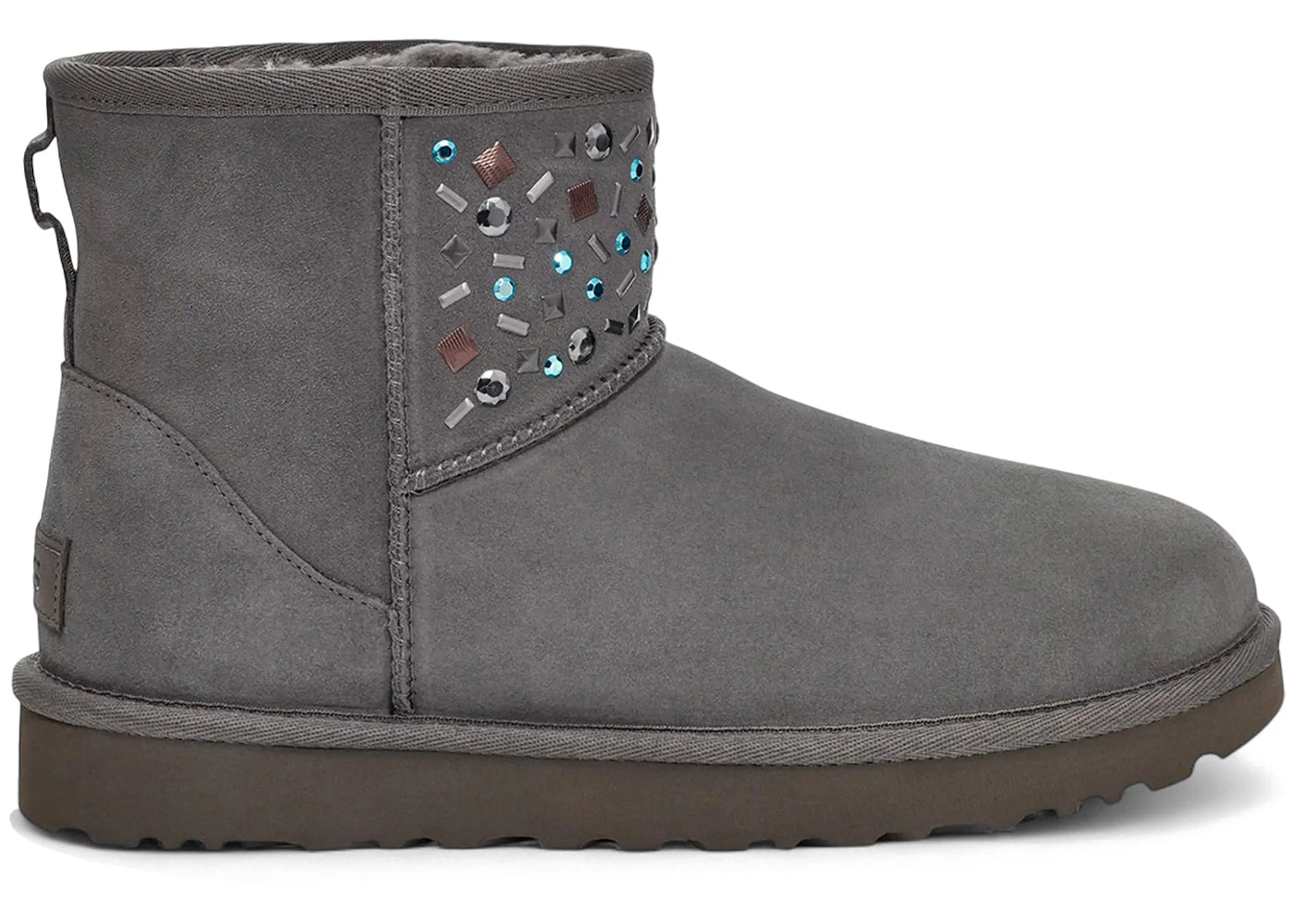 UGG Classic Mini Stud II Boot Charcoal (Women's)