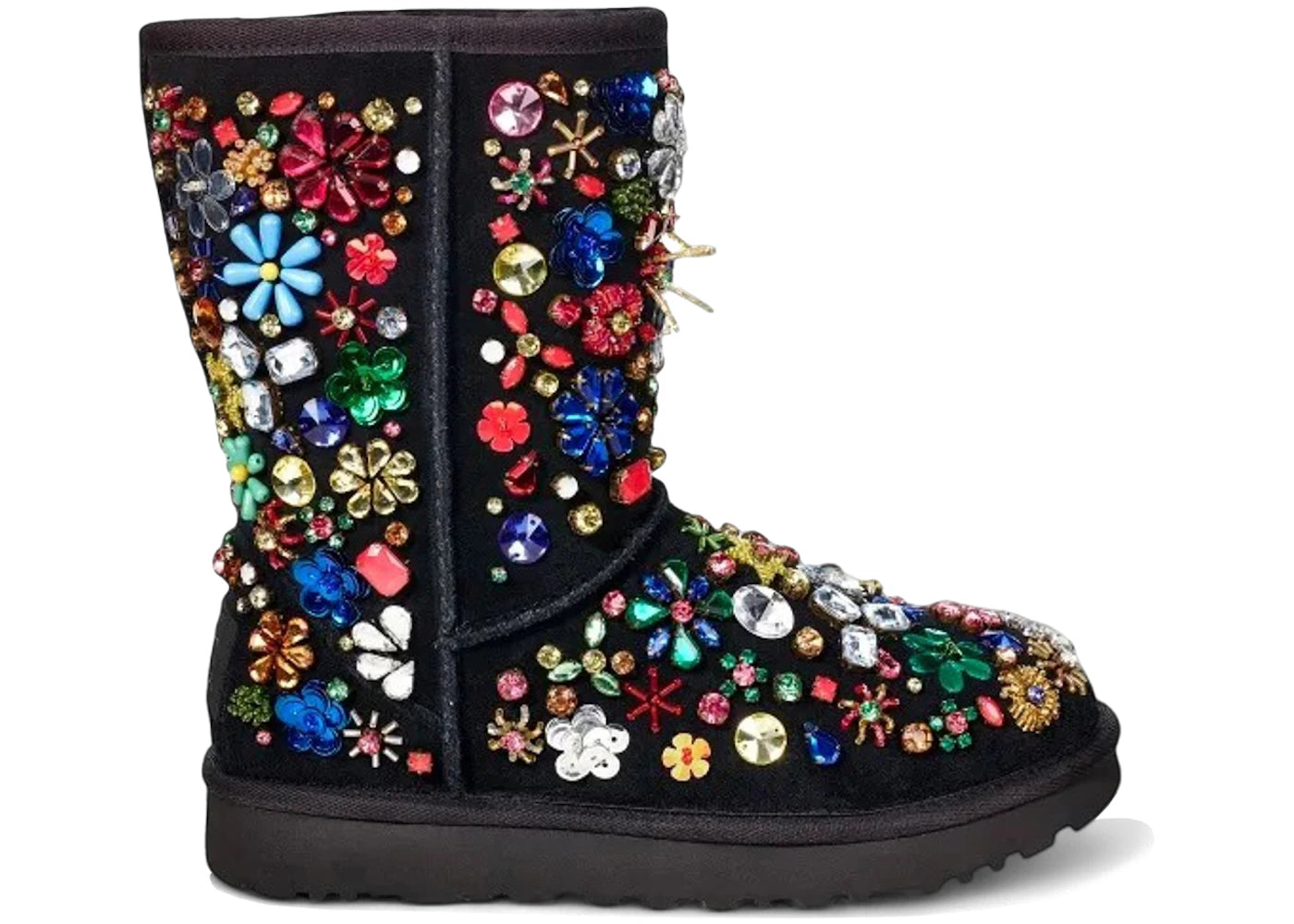 UGG Classic Short Boot Jeremy Scott Jewel Black (Women's)