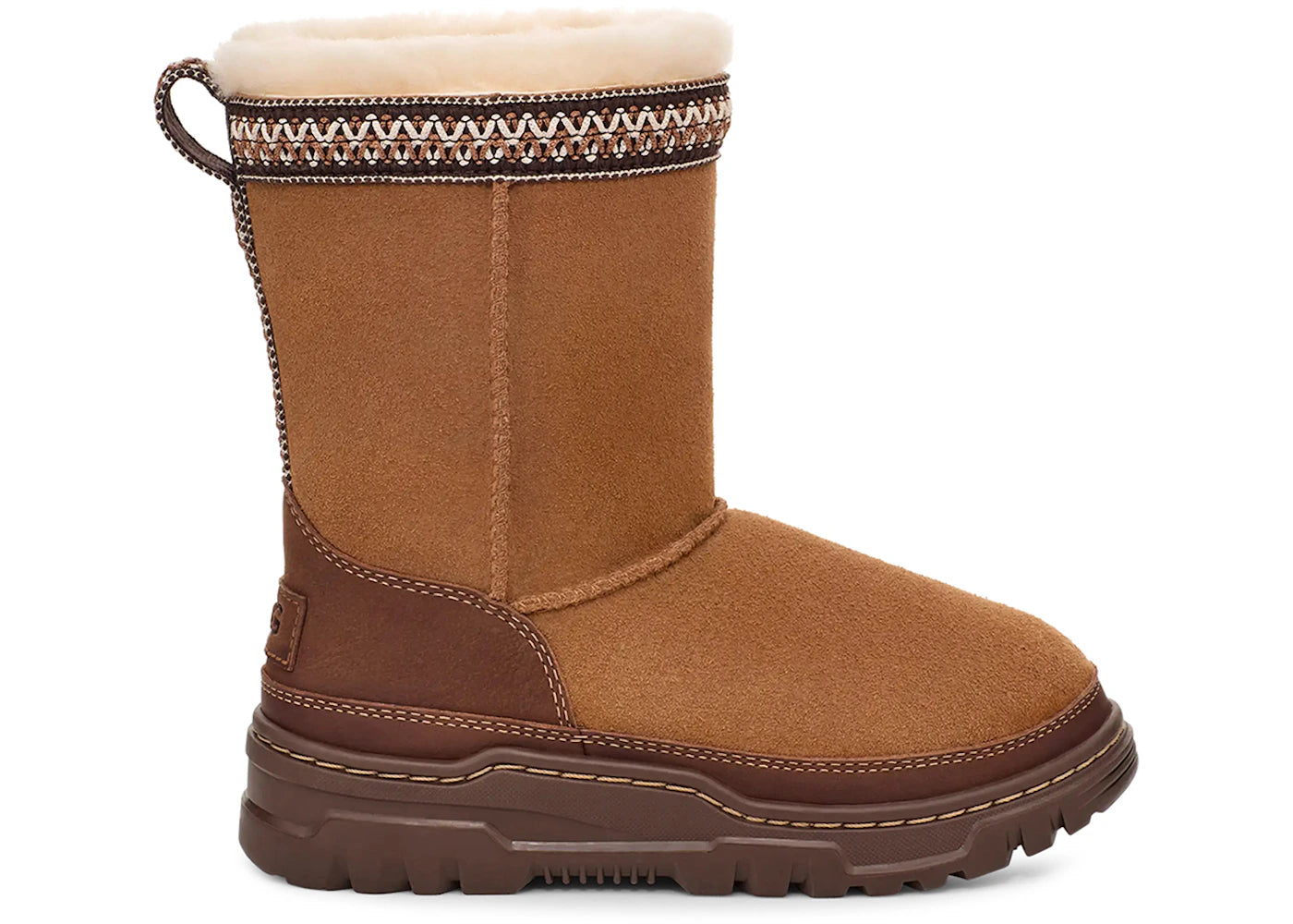 UGG Classic Short TrailGazer Boot Chestnut (Kids)