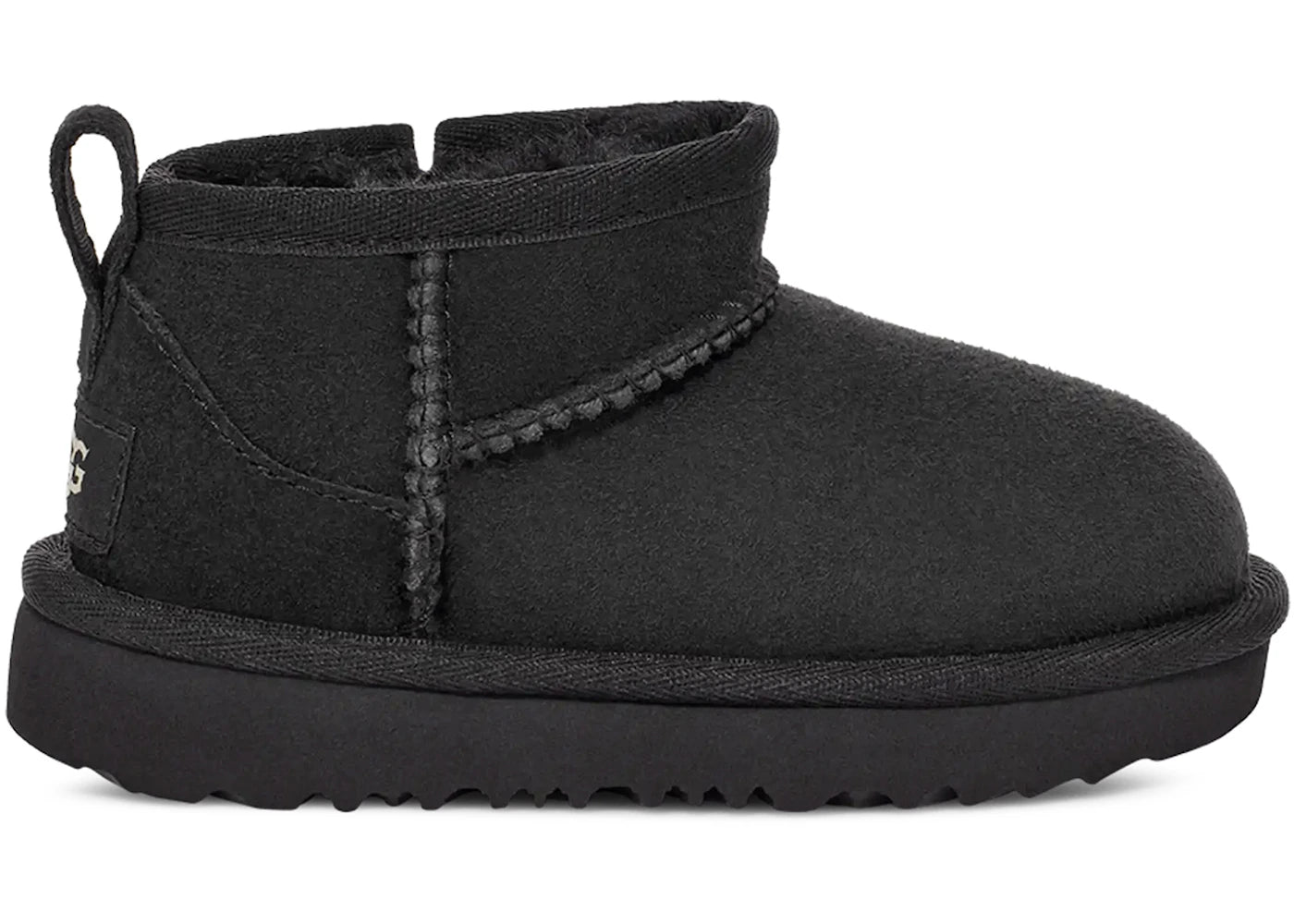 UGG Classic Ultra Mini Boot Black (Toddler)