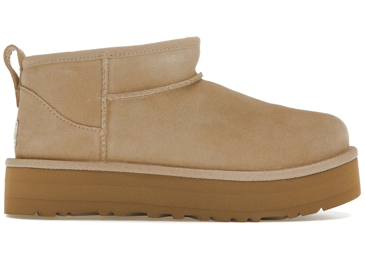 UGG Classic Ultra Mini Platform Boot Sand (Kids)