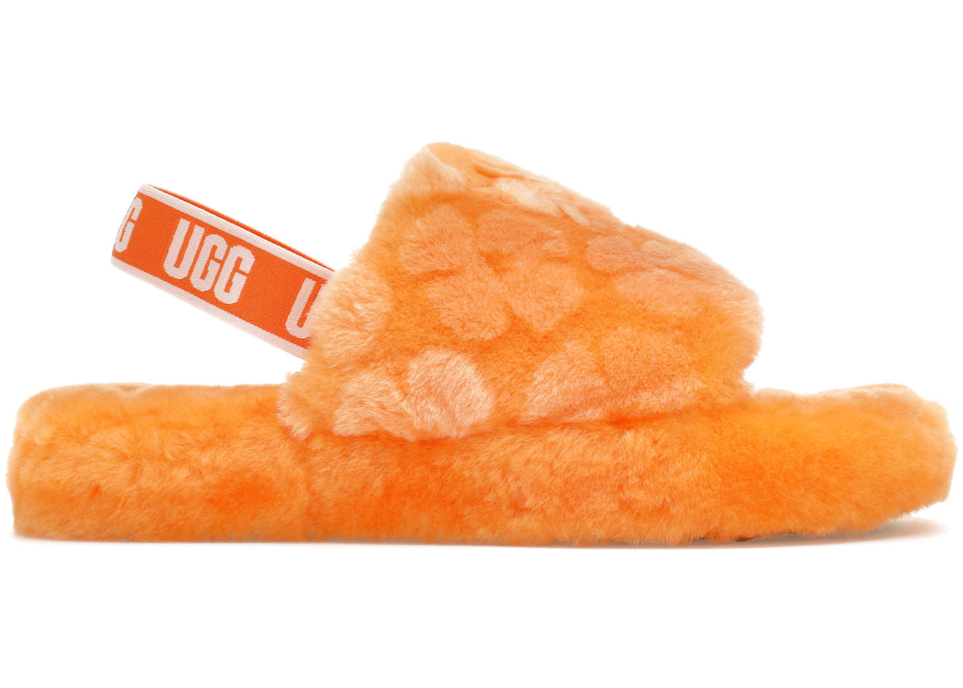 UGG Fluff Yeah Poppy Slide California Poppy (Kids)