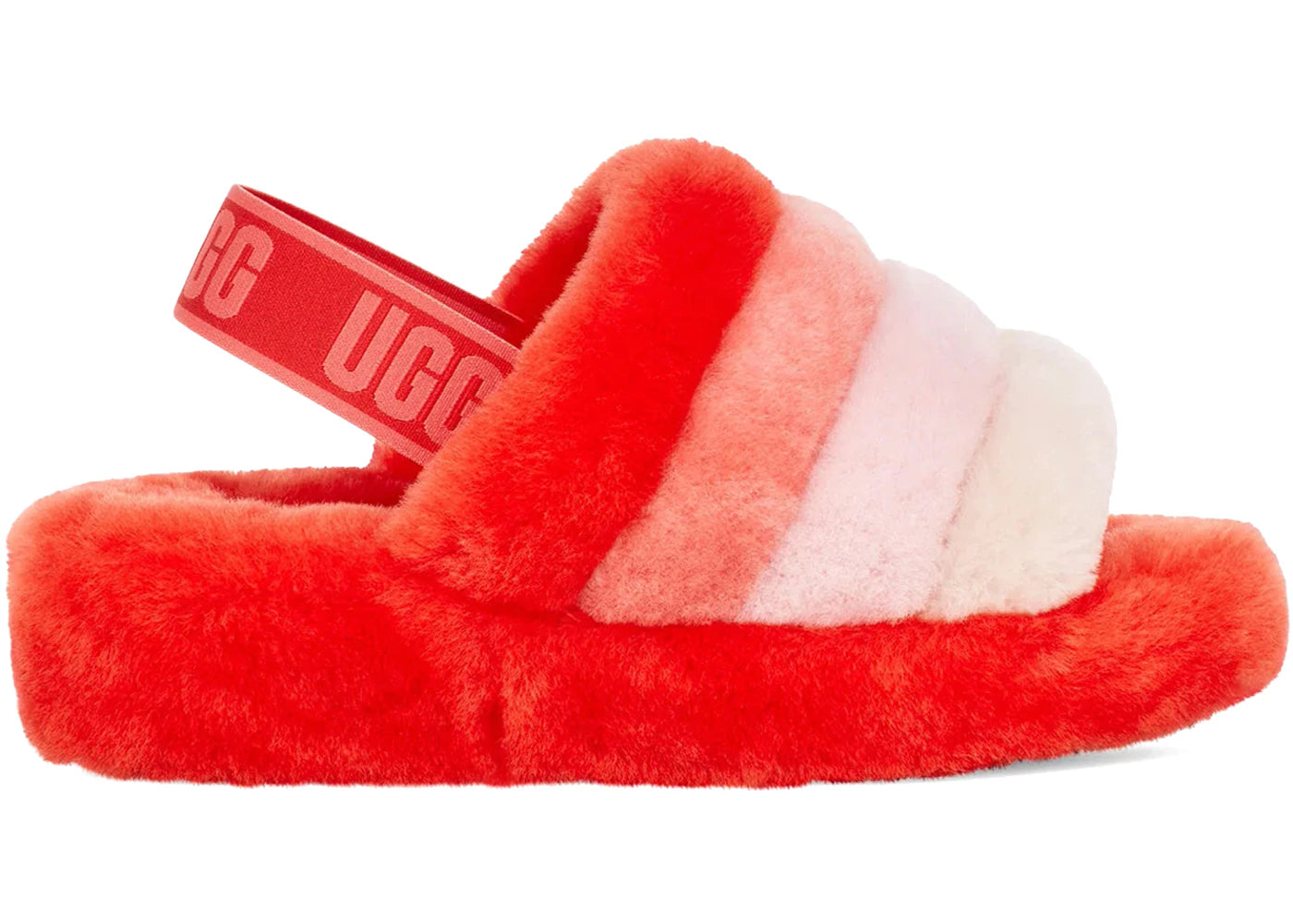 UGG Fluff Yeah Slide Lava Flow Multi (Women's)