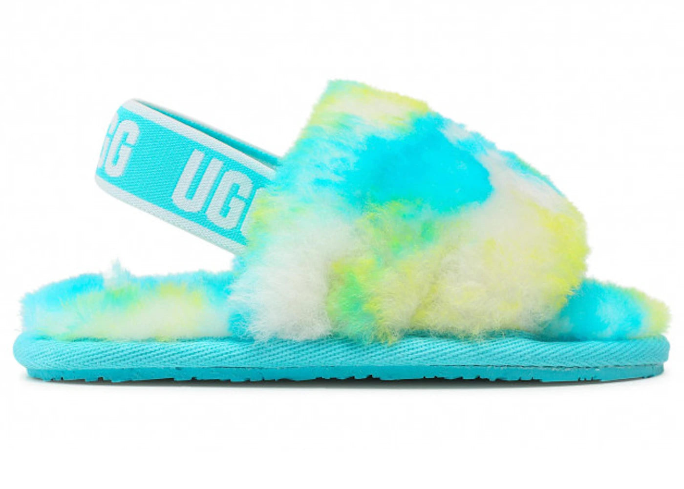 UGG Fluff Yeah Slide Oasis Blue (Toddler)